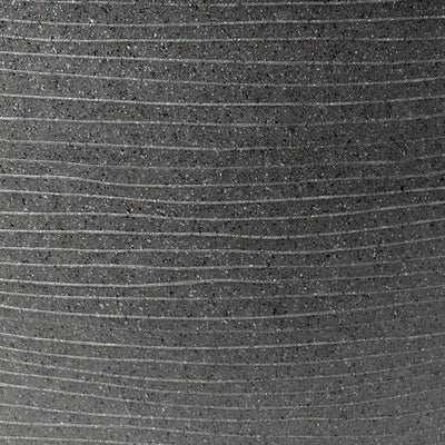 Capi plantenbak arc granite rechthoekig 90x35x40 cm antracietkleurig