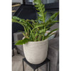 Capi bloempot waste rib 35x34 cm terrazzo beige