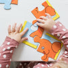 Bambolino dikkie dik puzzel 4 in 1. confetti 3+