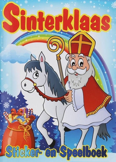 Boek specials nederland bv sinterklaas sticker-en kleurboek 2 a. a4