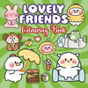 Cozy 2: kleurboek friends 12 st 4 as