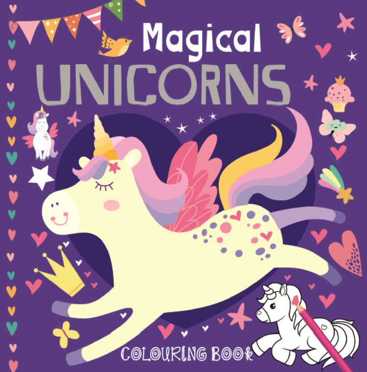 Kleurboek unicorn princess (12 stuks).