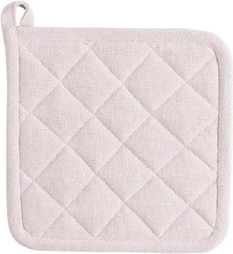 Linen more linen more 2 stuks pannenlappen soft pink