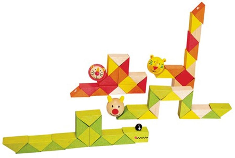 Houten flexi dier. 4 assortie. 3+