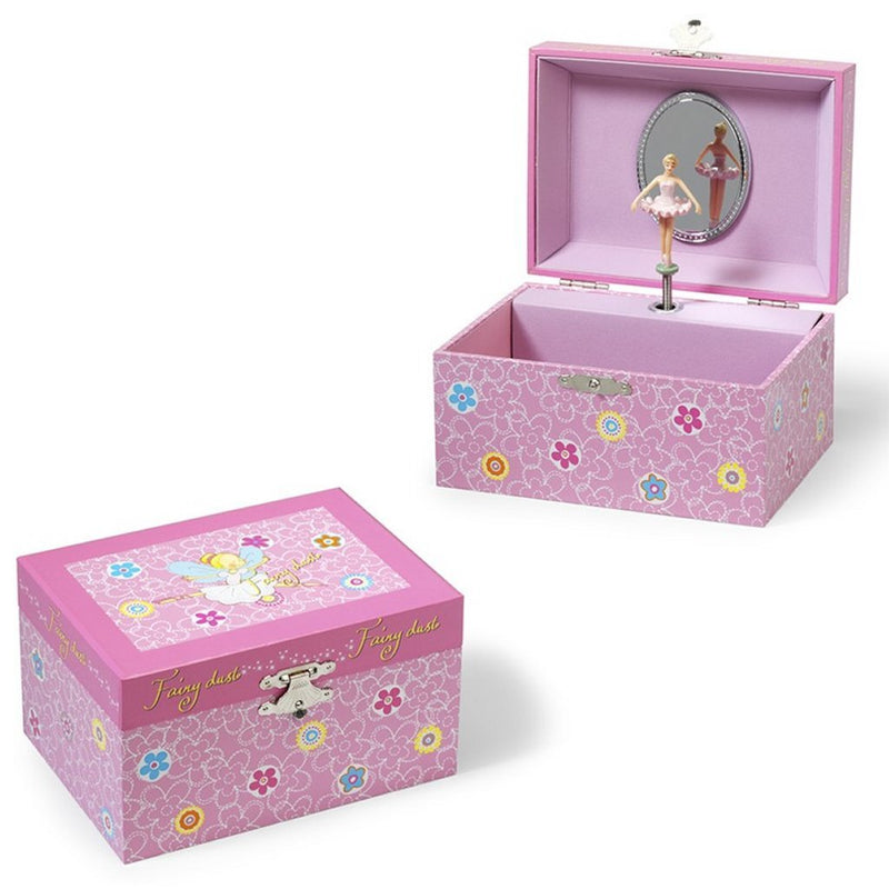 Simply for kids houten juwelendoosje met muziek en ballerina