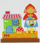 Puzzel roodkapje magnetisch - afbeelding 1