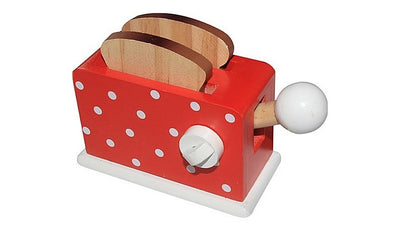 Simply for Kids Simply for Houten Broodrooster + Brood Rood