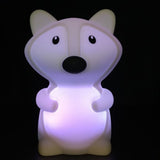 Nachtlamp silicone vos. 1+ - afbeelding 1