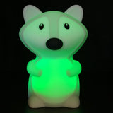 Nachtlamp silicone vos. 1+ - afbeelding 2