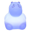 Nachtlamp silicone nijlpaard. 1+