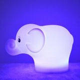 Nachtlamp silicone olifant. 1+ - afbeelding 2