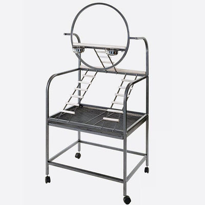 Strong papegaaiespeelplaats natalia 91x59x165 cm zilvergrijs 93027