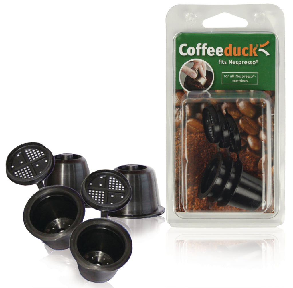 Ecopad Ecopad COFFEEDUCK4N Coffeeduck Nespresso-apparaat Zwart