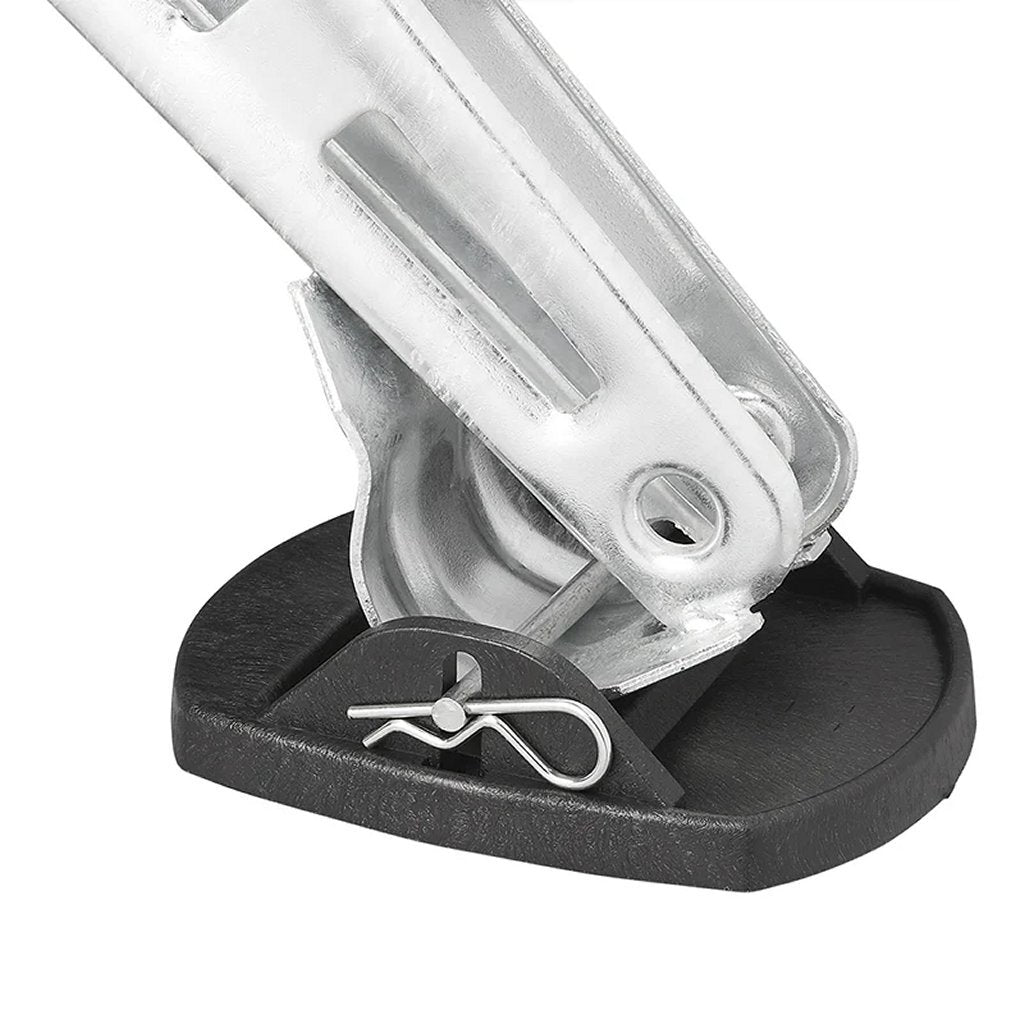 stabilisatievoeten met borgpen zwart 4 stuks