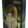 Profigold profigold prov8803 coaxkabel male gehoekt female gehoekt 3,00 m zwart