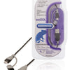 Bandridge bbm39400b10 2-in-1 data en oplaadkabel usb micro-b male + lightningadapter - a male 1.00 m zwart