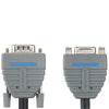 Bandridge bcl1002 vga verlengkabel vga male - vga female 15-pins 2.00 m blauw