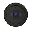 Nextime ne-3998st wandklok dia. 19 cm, geborsteld aluminium, 'station'