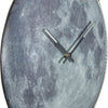 Nextime ne-3164 wandklok dia. 35 cm, bol glas, 'blauw moon dome'