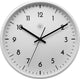 Nextime nxt easy big – wandklok – 30 cm – plastic – wit – stil