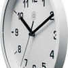 Nextime nx-7321wi wandklok nxt diameter 20cm kunststof wit, witte wijzerplaat