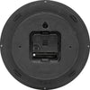 Nextime nx-7321zw wandklok nxt diameter 20cm kunststof zwart, witte wijzerplaat