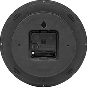 Nextime nx-7321zw wandklok nxt diameter 20cm kunststof zwart, witte wijzerplaat - afbeelding 5