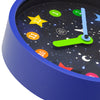 Nextime nx-7356 wandklok nxt apollo dia 30cm kunststof blauw