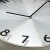 Nextime ne-3289gs metalen wandklok - 40cm -stille klok - metaal - reflection