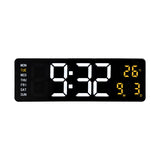 Nextime ne-3322 wandklok super digi 38,8x12,9 cm - afbeelding 1