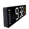 Nextime ne-3322 wandklok super digi 38,8x12,9 cm