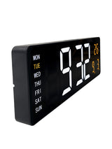 Nextime ne-3322 wandklok super digi 38,8x12,9 cm - afbeelding 2