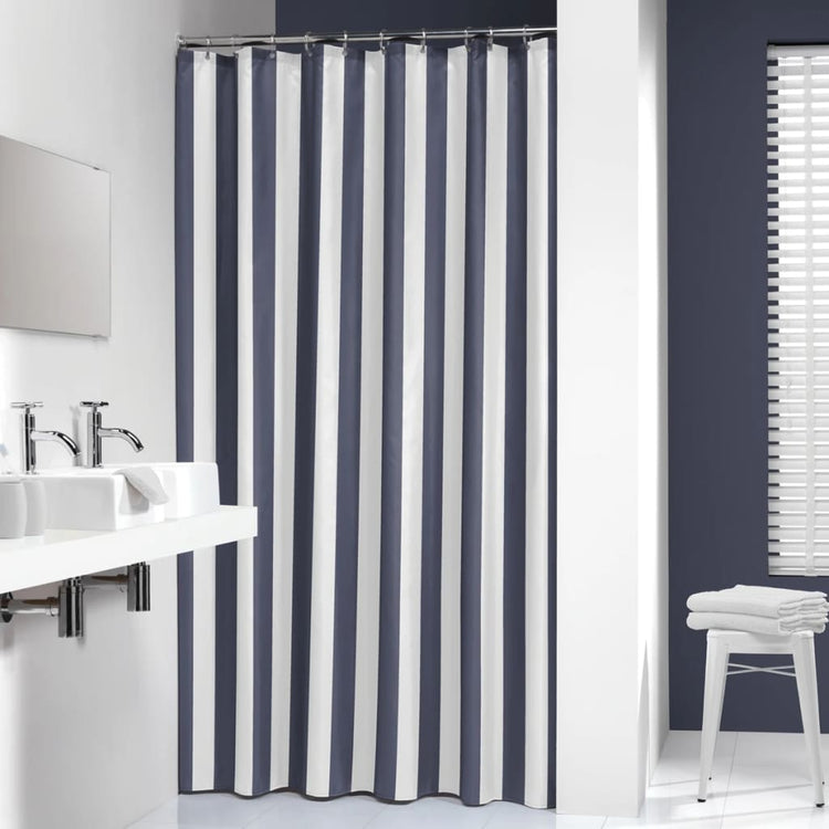 Sealskin douchegordijn linje 180 cm blauw 233011324