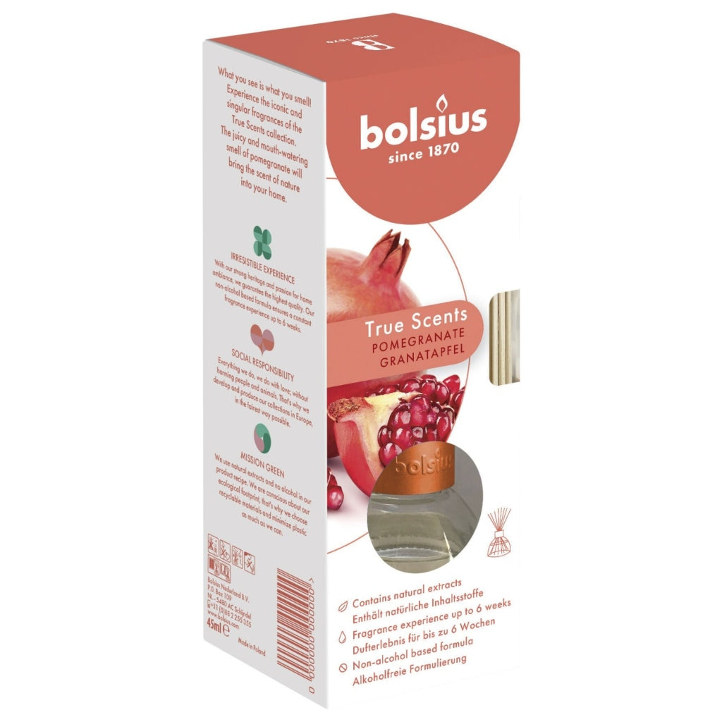 Bolsius Bolsius Geurstokjes 45ml Granaatappel