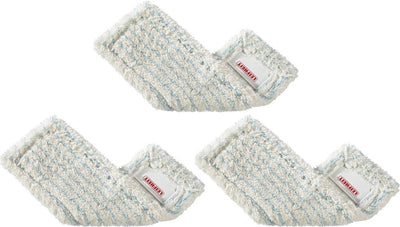 Leifheit profi overtrek vloerwisser xl 42 cm gevouwen cotton plus set van 4