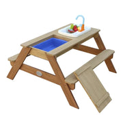 AXI AXI Zanden waterpicknicktafel Emily met speelkeuken bruin - afbeelding 1