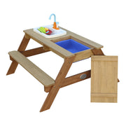 AXI AXI Zanden waterpicknicktafel Emily met speelkeuken bruin - afbeelding 2