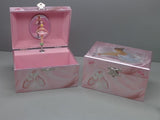 Glitter juweledoosje met muziek. balleri | 2 stuks - afbeelding 2