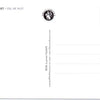 Prentbriefkaart cd01: night flight. 6 st