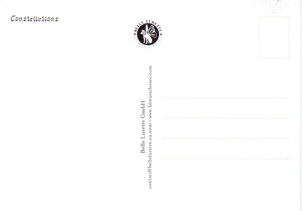 Prentbriefkaart cd06: constellation 6 st