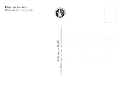 Prentbriefkaart cd11: christmas sno 6 st