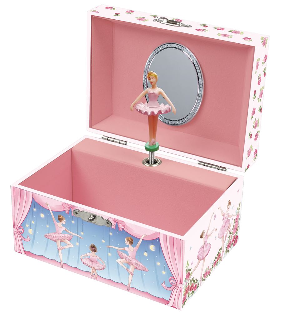 Juwelendoosje met muziek. ballerina. 3+