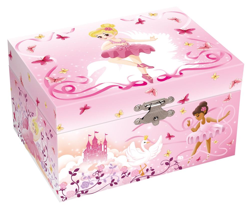 Juwelendoosje met muziek. ballerina. 3+