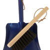 Kinder blik blauw en kinderhandbor 24 cm
