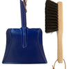 Kinder blik blauw en kinderhandbor 24 cm
