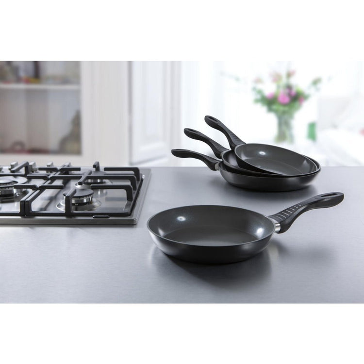 Bk easy basic ceramic koekenpan 30 cm zwart