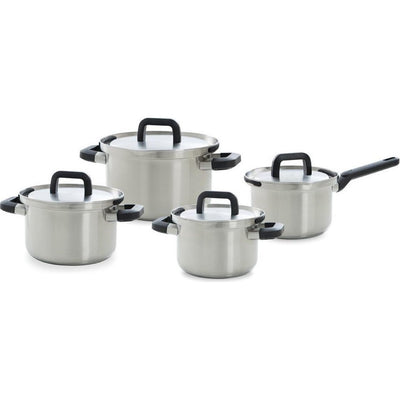 Bk flow cool pannenset 4-delig rvs