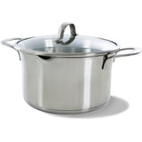 BK BK Wave Soeppan 24 cm RVS Glas - afbeelding 2