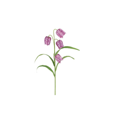 Countryfield kunstbloem fritillaria m paars h57cm