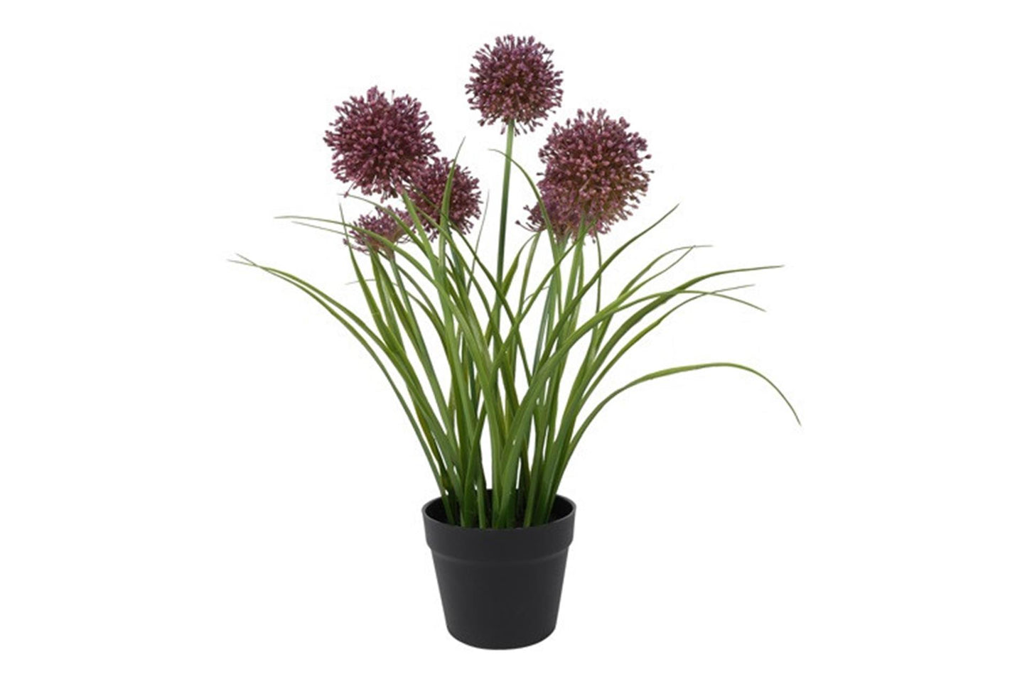 Countryfield kunst plant allium s paars 16x16xh60cm